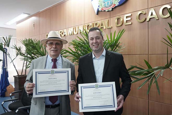 cristian e delegado diplomados cachoeirinha